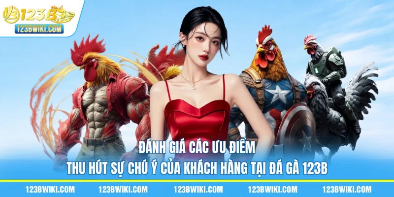Đánh giá các ưu điểm thu hút sự chú ý của khách hàng tại đá gà 123B